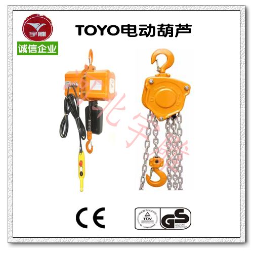 TOYO环链电动葫芦 东洋电葫芦