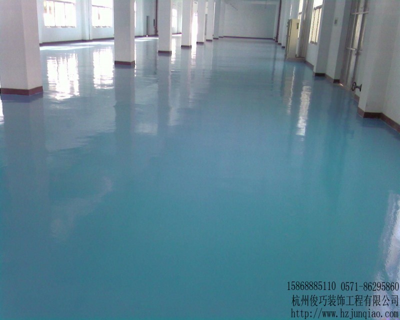 地坪漆 环氧树脂工业整体地板 环氧树脂亚光耐磨地坪漆
