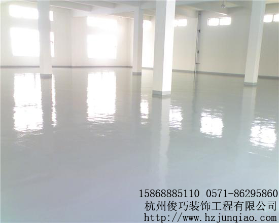 杭州俊巧地坪漆——环氧树脂防静电地板