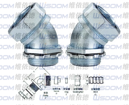 供应金属软管接头-包塑管接头-各种PA管PE管接头