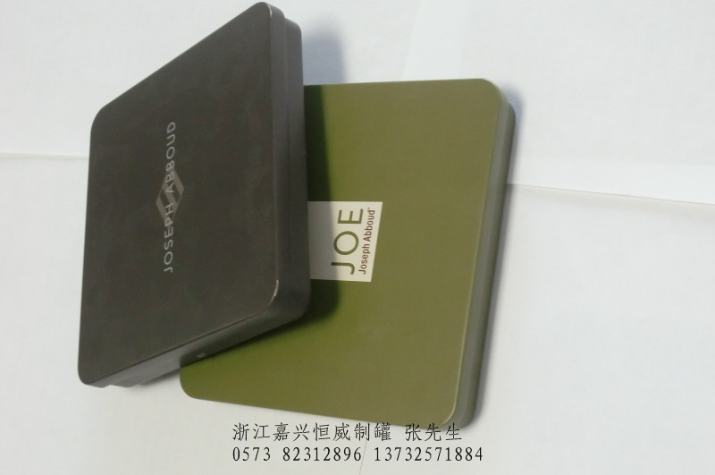 马口铁小长方铁盒可用于皮夹包装、卡片包装等金属包装