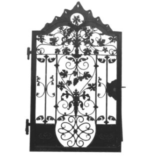 现货供应铁艺大门及各种配件