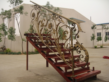 现货供应铁艺楼梯,铁艺扶手,铁艺栏杆