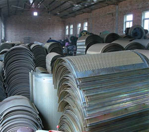 安平冲孔网专业生产厂家，供应粮库通风网，粮食筛分网