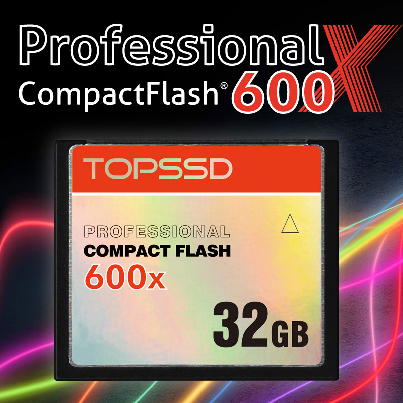 【天硕】TOPSSD 600x高速CF卡，体验疯狂连拍！