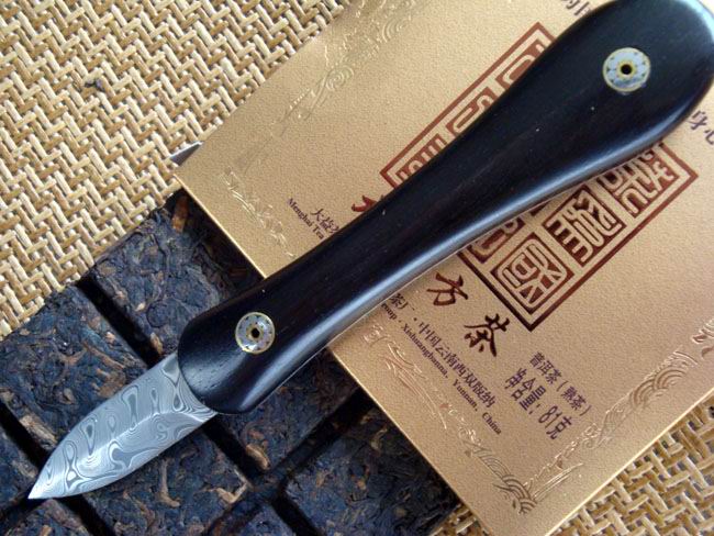 瑞典皇室粉末 大马士革钢限量版茶刀