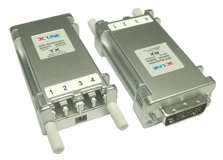 DVI digital video optic fiber