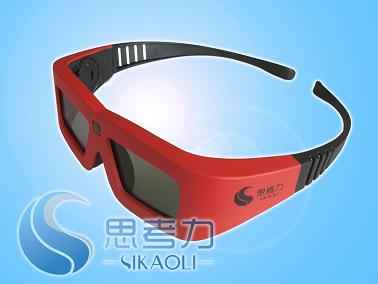 思考力影院用3D眼镜SKL-YY-A-05(红色)/3D眼镜