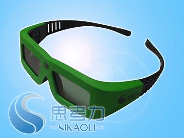 思考力影院用3D眼镜SKL-YY-A-05(绿色)/思考力