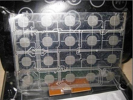 金益电子厂家专业供应计算器薄膜按键板