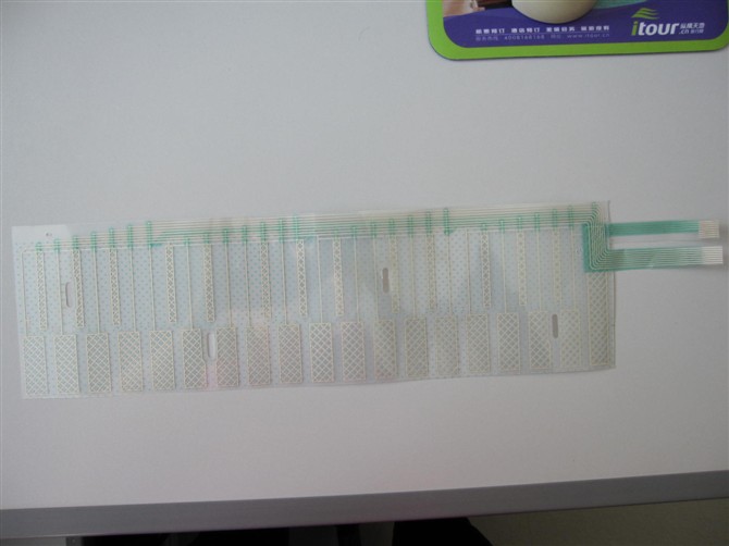金益电子厂家专业供应PET电子琴胶片线路 导电膜