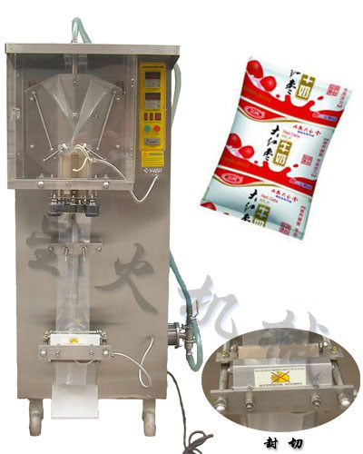 红枣牛奶包装机|液体自动包装机