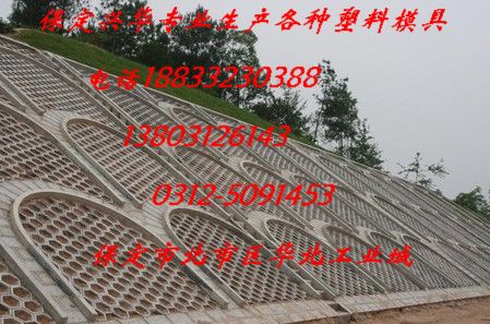 【雅虎中国】：河道护坡模具##六棱块护坡模具