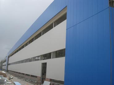 承接大型钢结构厂房工程