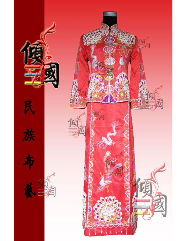 供应:裙褂,小凤仙,嫁衣,婚袍,旗袍,唐装,浴袍,演艺装