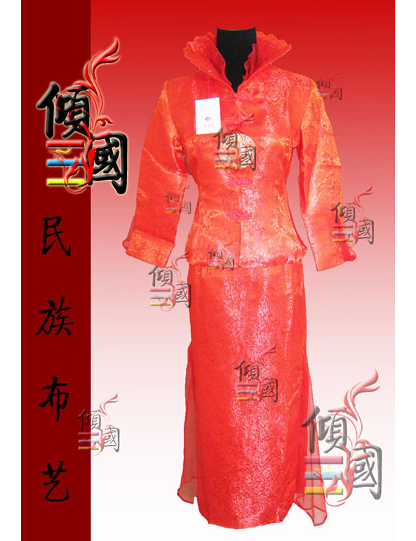 供应:A-145小凤仙,龙凤褂,嫁衣,祺袍,唐装,浴袍