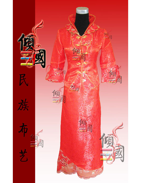 供应:A-159小凤仙,龙凤褂,嫁衣,婚袍,祺袍,唐装,浴袍