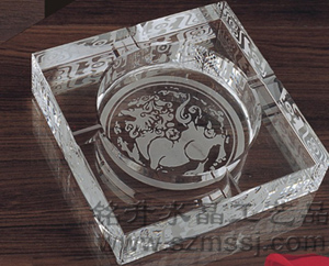 水晶烟灰缸,家庭办公室用品