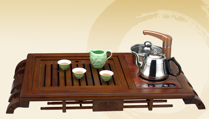 豪华实木组合茶盘