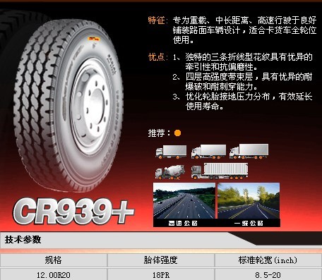 正新轮胎1000R20