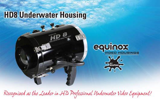 深圳出租美国EQX依库克斯HD8摄像机潜水箱水下拍摄