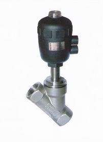 J615F内螺纹气动角座阀