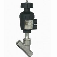 STJ615F带手动调节气动角座阀