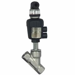 XJ615F带限位开关气动角座阀