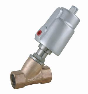 黄铜内螺纹气动角座阀