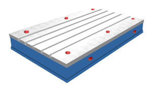 T型槽平板的装配工作程序 T型槽平板的开槽图纸