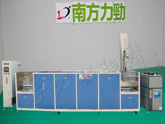 五槽全自动碳氢超声波清洗机适合行业：五金制品、冲压件