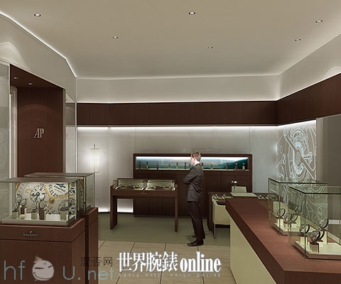 木质展柜2