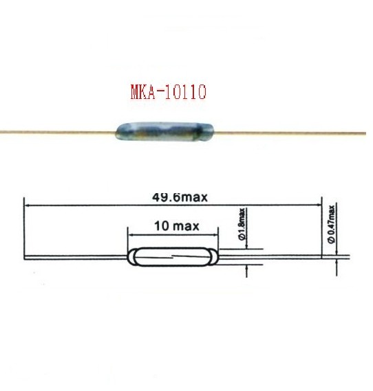 供应俄罗斯进口干簧管、磁簧开关、MKA-10110