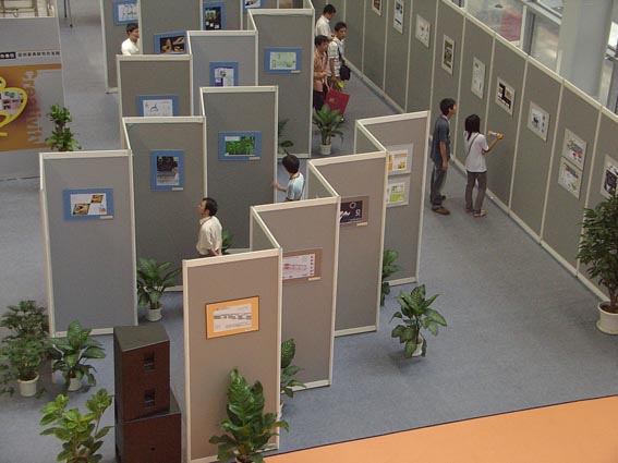 书画展板,背景展板,书画展览铝料,展示铝材