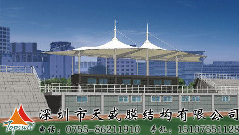舞台空间膜结构--山西舞台张拉膜安装--山西舞台膜结构