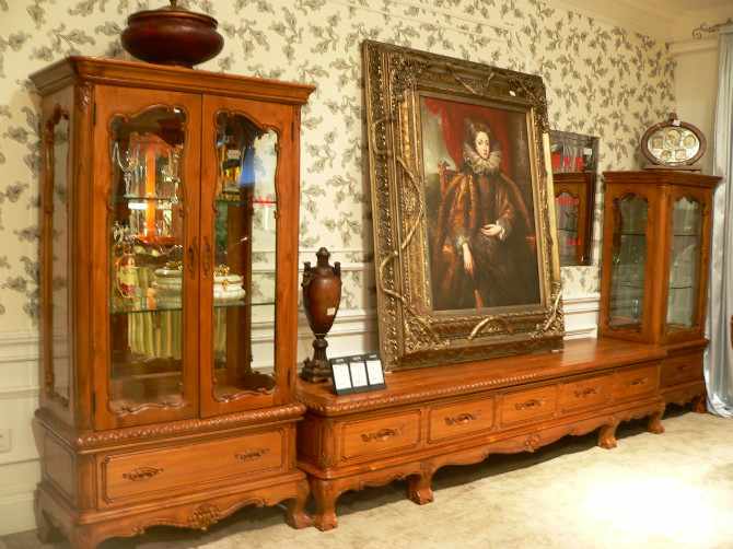天津古典家具,全实木家具,欧式古典家具,塞特维那柚木家具