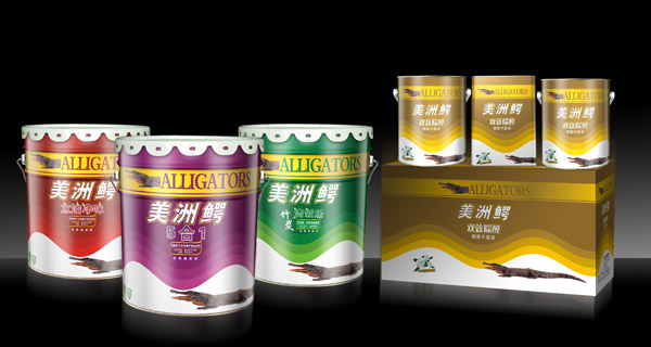 涂料包装设计|涂料画册设计|油漆桶包装-佛山奥格设计有限公司