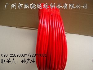 广州畅销红色内纤外胶玻璃纤维套管