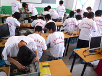 学电脑组装维修来保定亚美