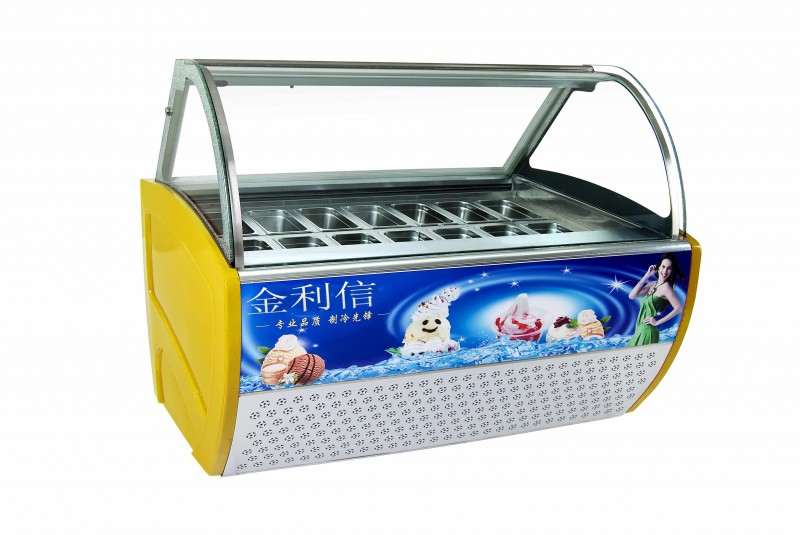 圆桶冰淇淋展示柜