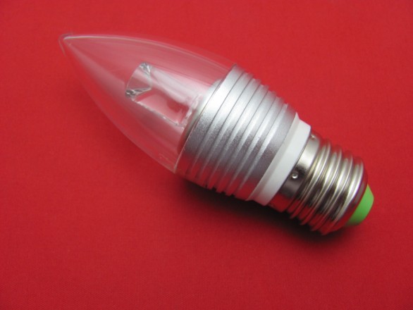 深圳 供应 大功率 导光柱LED蜡烛灯外壳 LED灯具配件