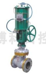 气动带手动闸阀博科气动阀门