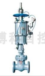 气动带手动双缸闸阀博科气动阀门