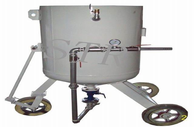 STR-630移动手控喷砂机