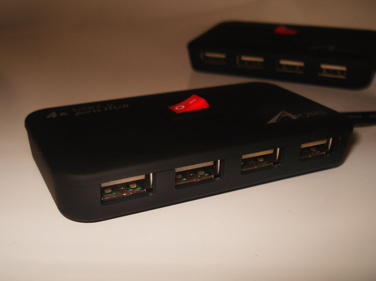 F7 USB2.0 七口HUB(附电源）