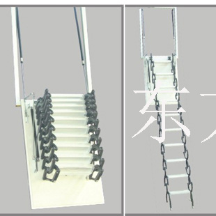 东方阁楼梯 伸缩楼梯侧装款 阁楼楼梯