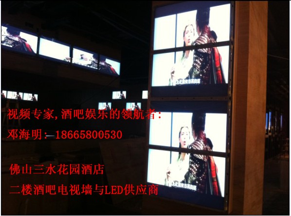 震撼视觉|娱乐场所DID液晶拼接墙|深圳震东科技打造不同耀眼