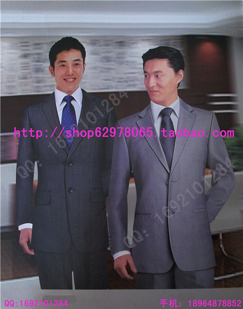 经理服 酒店主管制服 男式西服 保安西装 工作服西装