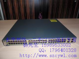 思科cisco WS-C3750-48PS-S原装 特价出售