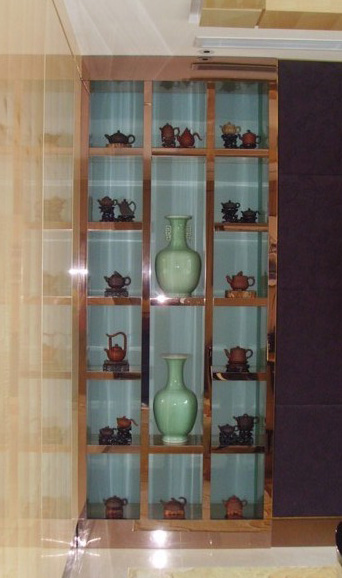 专业加工定做不锈钢展示架
